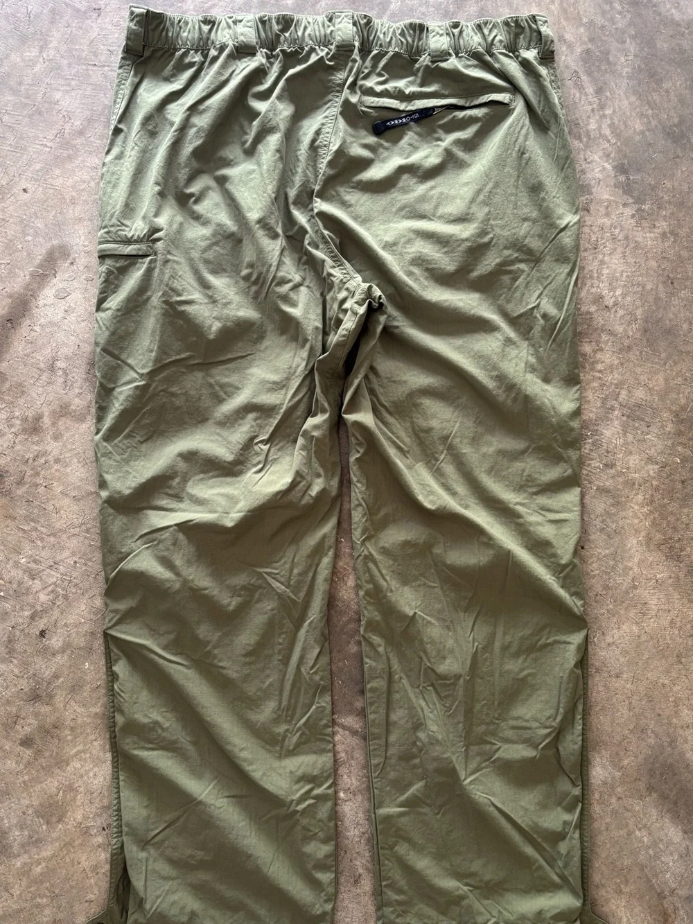 Olive Green L.L. Bean Hiking Pants size XL